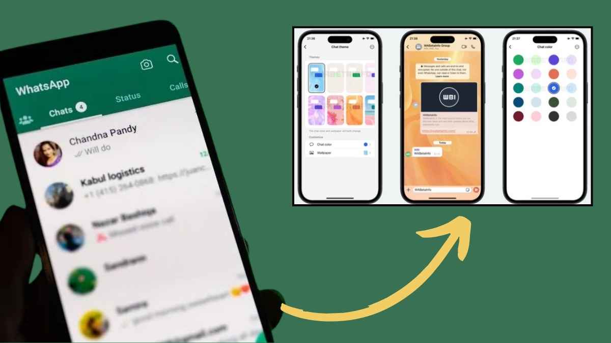 WhatsApp में आया शानदार चैट थीम फीचर अब अपने चैट को बनाएं और भी खास!