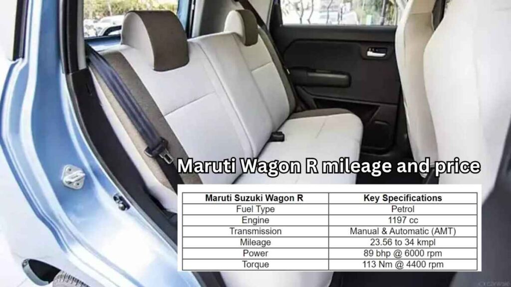 Maruti Suzuki Wagon R पर 45,000 रुपये का डिस्काउंट एक किफायती फैमिली कार जो देती है 34 kmpl का माइलेज!