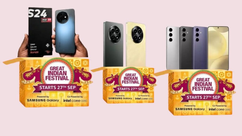 Amazon Great Indian Festival Sale 2024 लेटेस्ट स्मार्टफोन पर पाएं 25% तक की छूट!