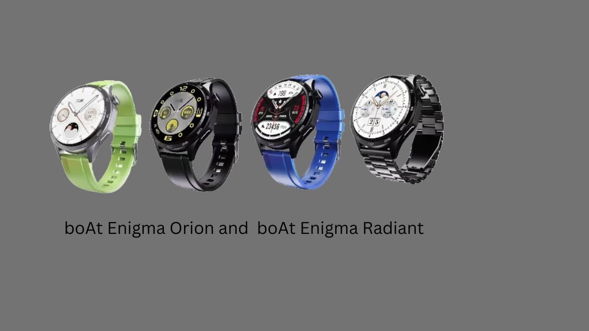 नई स्मार्टवॉच का आगाज boAt Enigma Orion और boAt Enigma Radiant