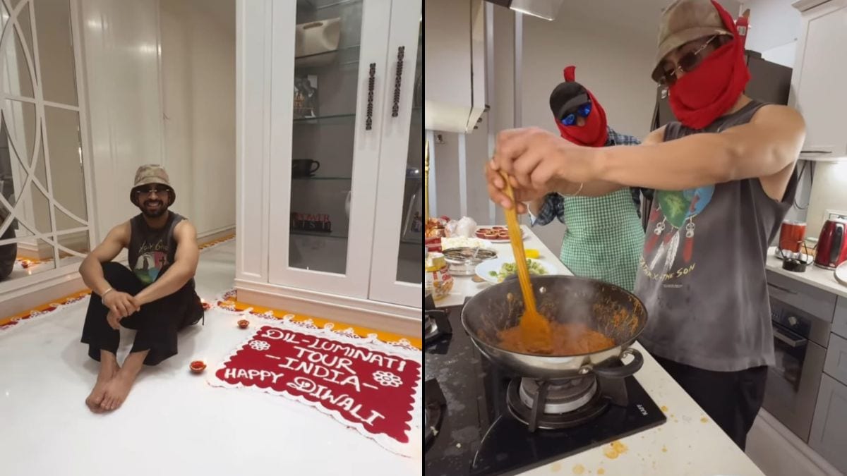 Diljit Dosanjh Diwali Delight: Cooking Up a ‘Kadai Paneer Storm Amidst His Illustrious Global Tour